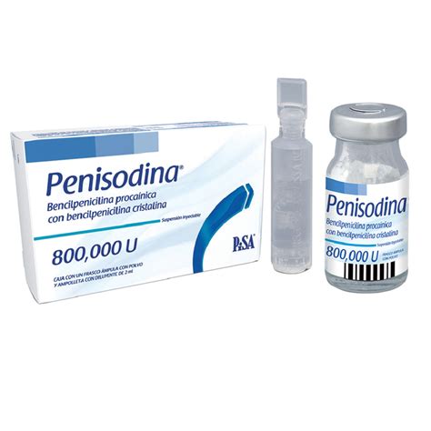 PENISODINA 800 000UI 2ML SOL INY C 1 PIS R