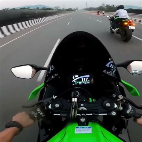 Zx10r Vs Zx10r Drag Race😱 Youtube