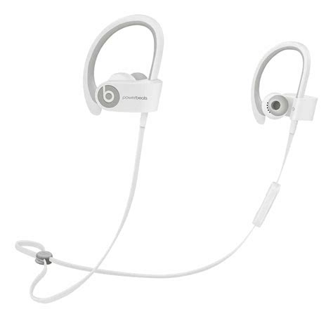 White Beats Earbuds Controltalk