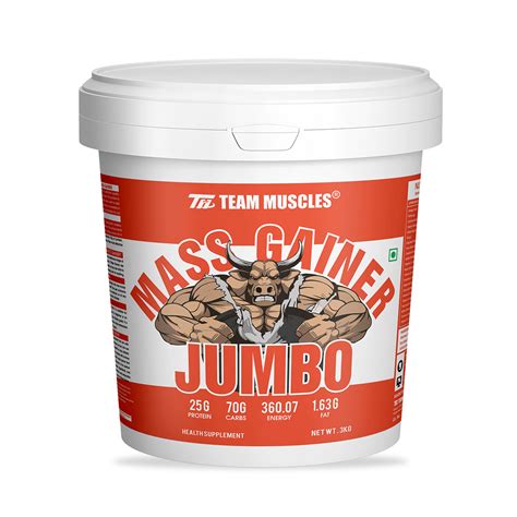 Jumbo Mass Gainer 3kg Protein Godam