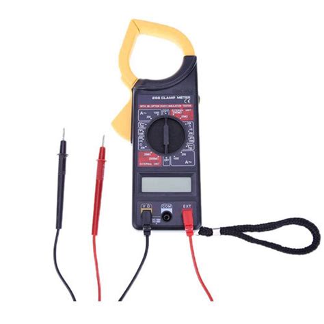 Ac Dc Digital Clamp Multimeter Accuracy Resistance Continuity Buzzer