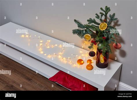 year decor  garland high quality stock photo alamy
