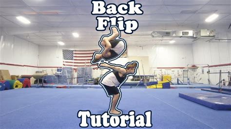 How To Learn A Backflip One Minute Tutorial Youtube