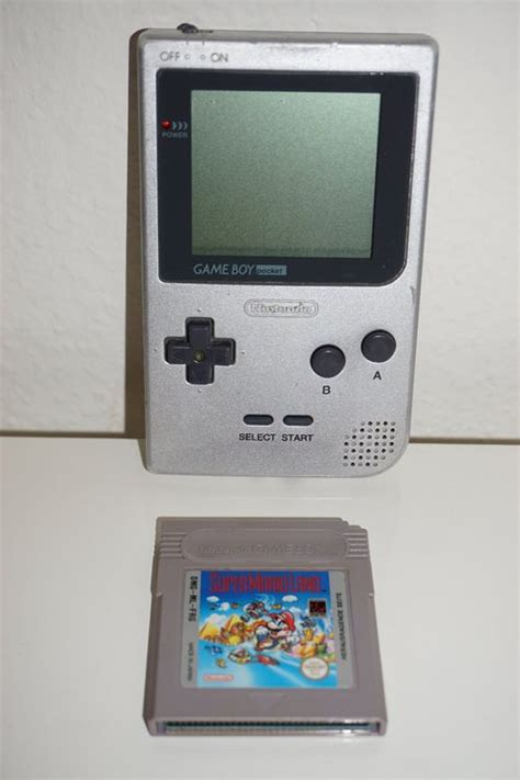 Nintendo Game Boy Pocket Konsole Silber Spiel Kaufen Auf Ricardo