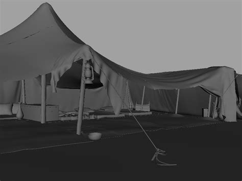 3d Bedouin Tent