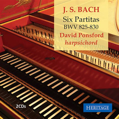 Bach Six Partitas BWV 825 830 Heritage Records