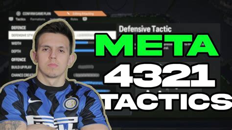 The BEST 4321 Custom Tactics In EAFC 20 0 Meta Tactics For TOTY YouTube