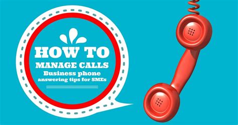 Business Phone Answering Tips For Smes