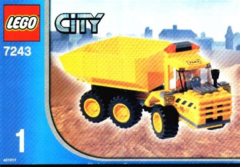 LEGO 7243 Construction Site Instructions, City - Construction