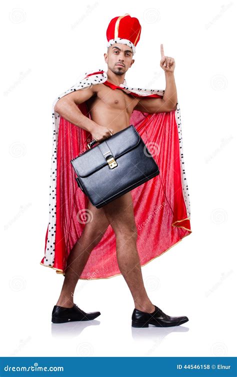 Naked King Businessman Stock Photo Image Of Imperial