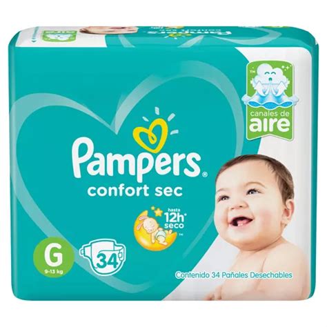 Pañales Pampers Confort Sec G Mercadolibre