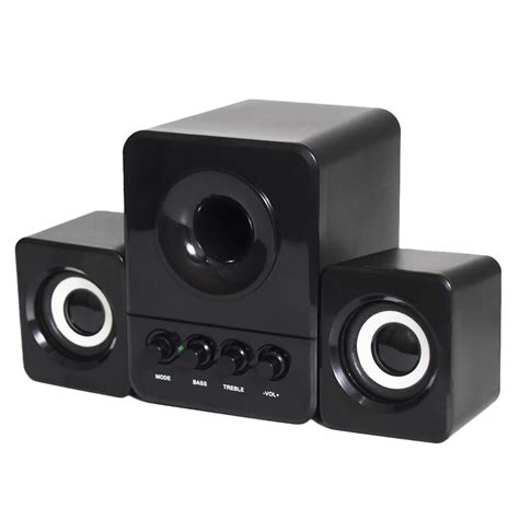 OUNAMIO Bluetooth-compatible Computer Speakers for PC Desktop Monitor ...