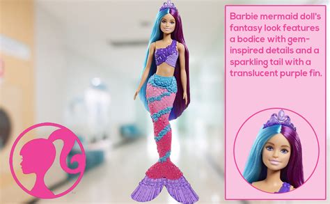 Barbie Dreamtopia Mermaid Doll 13 Inch With Extra Long Two Tone