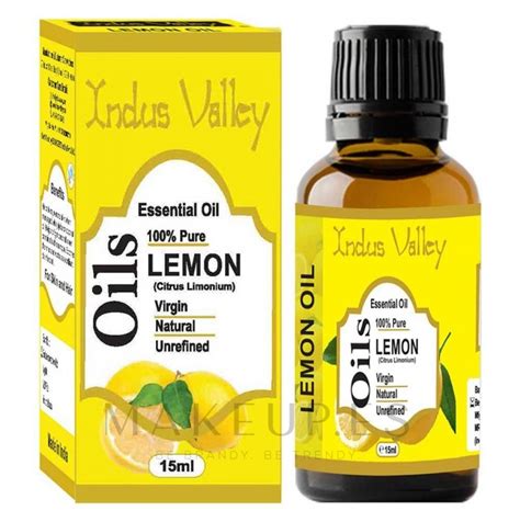 Aceite esencial natural de limón Indus Valley Natural Essential Oil