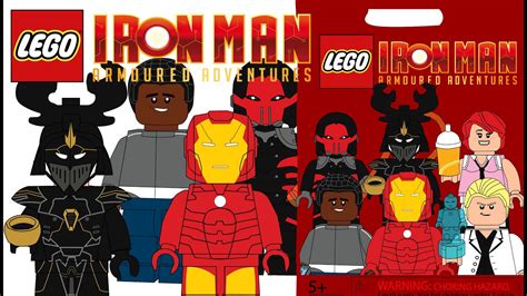 Lego Iron Man Armoured Adventures Cmf Draft Youtube