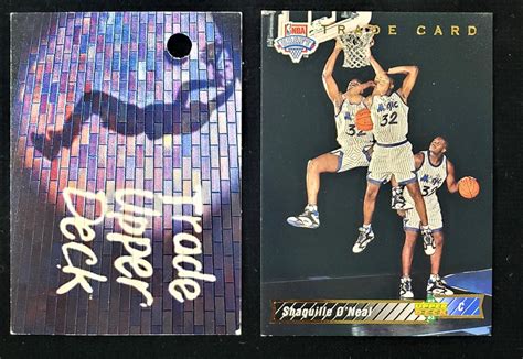 Lot Detail 1992 93 Shaquille O Neal Orlando Magic Upper Deck NBA