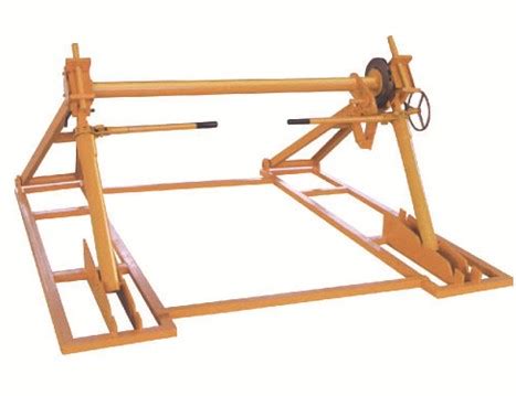 Integratd Cable Reel Stand With Disc Tension Brake