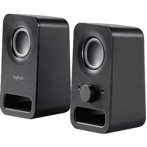 Logitech Stereo 2.0 Speaker System Wired Black - Jarir Bookstore KSA