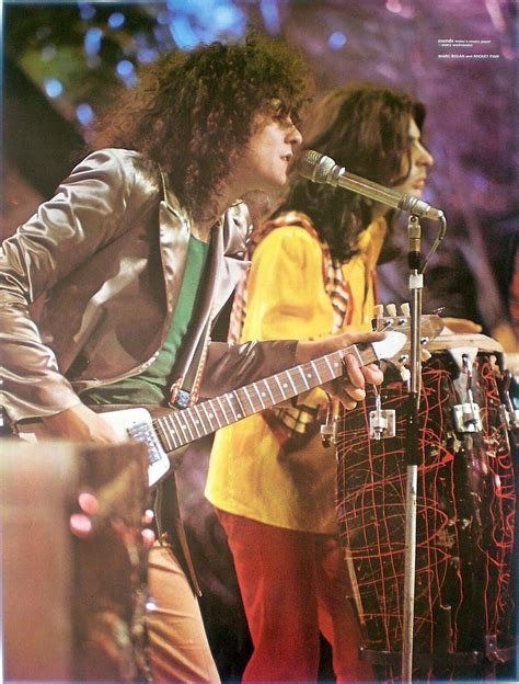 Original Poster Vintage 70 Settanta Marc Bolan And Mickey Finn T Rex