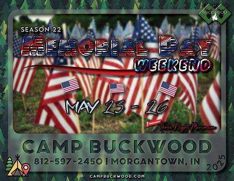 MEMORIAL DAY HOLIDAY WEEKEND