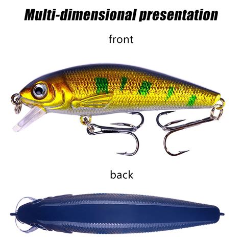 Hengjia Pcs Floating Fishing Lure Artificial Bait Minnow Cm G