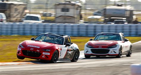 Wild Mazda Mx Cup Sebring Weekend Produces Second Closest Finish In