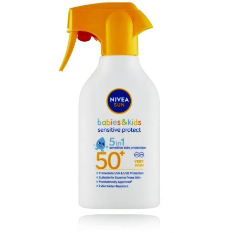 Nivea Sun Babies Kids Sensitive Protect 5in1 SPF50 purškiklis