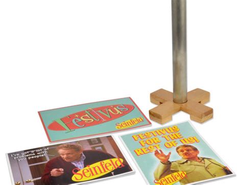 Seinfeld – 20” Festivus Pole and Greeting Card Set – NECAOnline.com