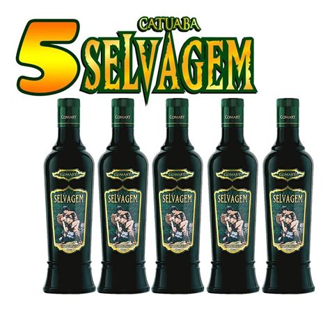 Kit 5 Catuaba Selvagem 1 L Afrodisíaca Mercado Livre