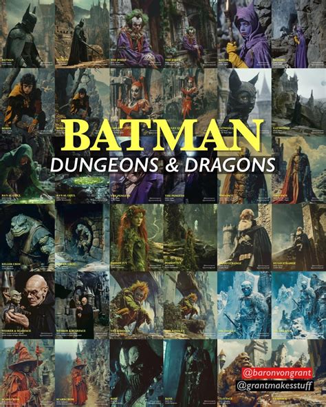 Batman Dungeons And Dragons Rmidjourney