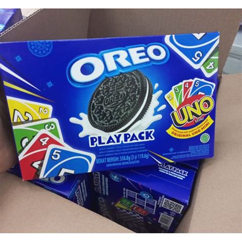 Jual Oreo Play Pack X Set Kartu Uno Mini Original Eksklusif Shopee