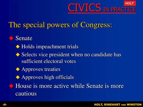 PPT - Chapter 5 The Legislative Branch PowerPoint Presentation, free ...