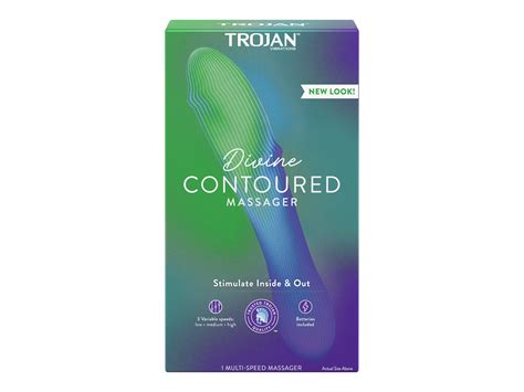 Trojan Divine Contoured Multi Speed Vibrating Massager 99187