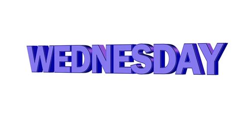 Wednesday What Day Is It