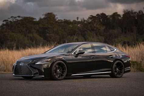 Lexus Ls 500 With Hre P204 In Satin Black Hre Wheels Flickr