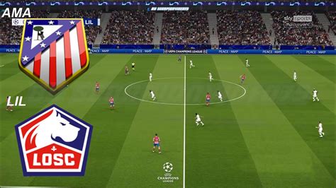 LIVE Atletico Madrid Vs Lille Round 3 Of The UEFA Champions