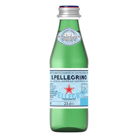 Νερό Ανθρακούχο S. Pellegrino σε Γυάλινη Φιάλη Cluster 250ml x 6 ...