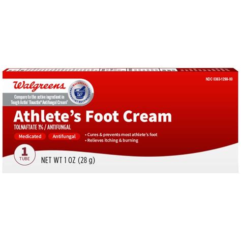 Walgreens Athlete's Foot Cream | Walgreens