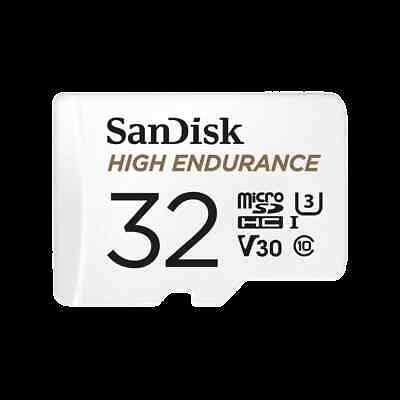 SanDisk 64GB High Endurance MicroSDXC Memory Card SDSQQNR 032G GN6IA