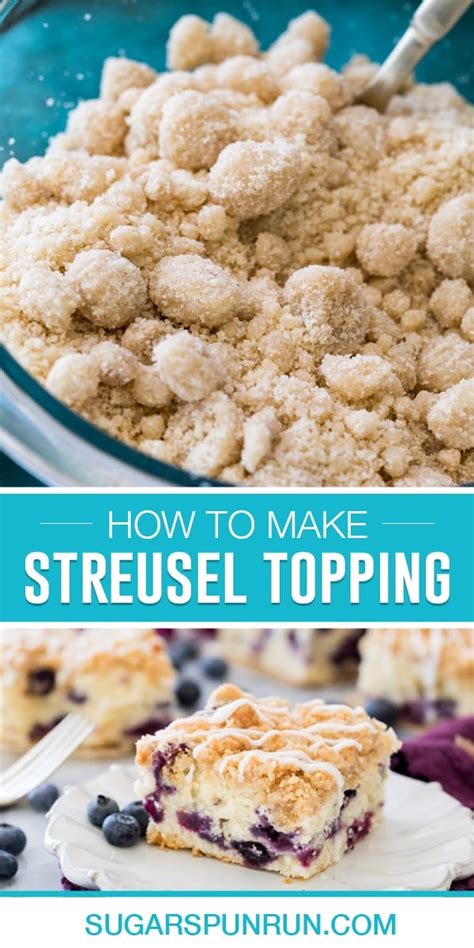 How To Make Streusel Crumb Topping Sugar Spun Run