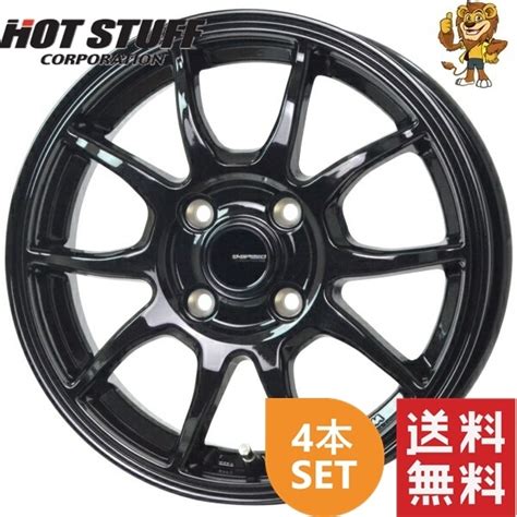 Yahoo オークション ホイール4本セット HOT STUFF G speed G06 MBK