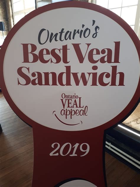 Veal Appeal Judging Ontario S Best Veal Sandwich Mode Hospitality