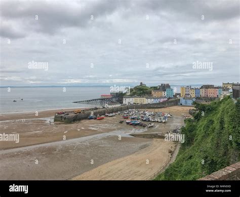 Tenby, seaside town in Pembrokeshire, Wales Stock Photo - Alamy