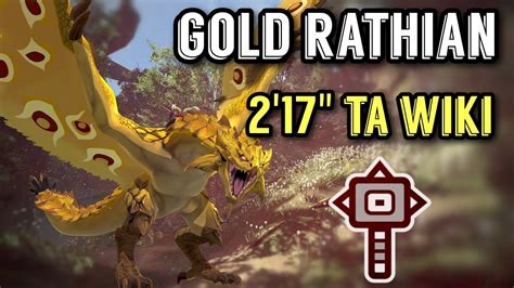 Gold Rathian Hammer Ta Wiki Rules Mhwi Pc Youtube