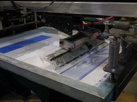 Screen Printing Process | Contract Screen Printing | Screen Printer