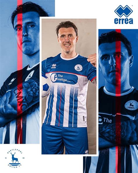 Hartlepool United 2023-24 Home Kit