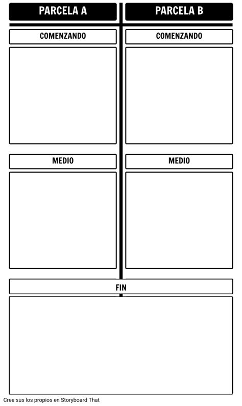 Plantillas Paralelas Plantilla 2 Storyboard Por Es Examples