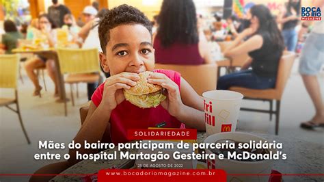 Mães do bairro participam de parceria solidária entre o hospital