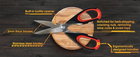 Amazon Better Kitchen Products Premium Kitchen Shears 8 5 All