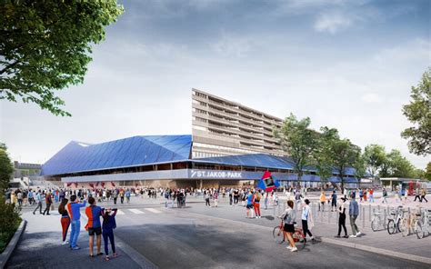 Herzog & De Meuron Updates the FC Basel Stadium in Switzerland | ArchDaily